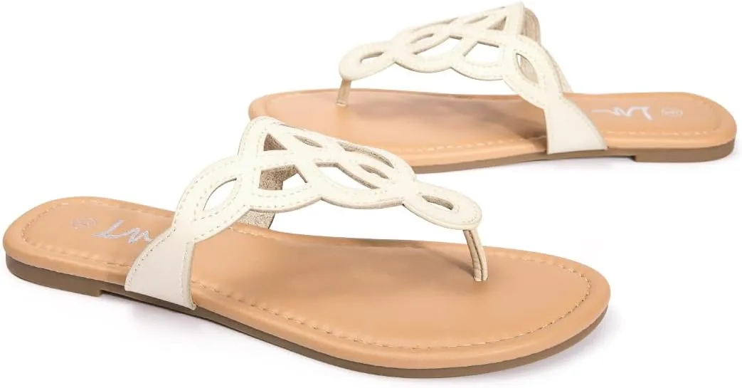 modernization centigrade discipline display resonator global Casual Summer Slide Sandals LM Women's Thong Sandals T-Strap Sandals Slip On Flat Sandals Flip Flop 