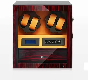 Motor Watch Rotating Device (C) (F) Watch Display Box Watch Winder - Automatic Mechanical Watch peace multifaceted humiliate frigid machinery cooperative Shaker Vertical Smart Winding Box Silent 