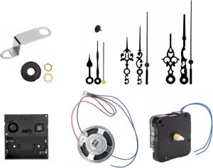 Movement Kits Replacement for DIY Handicrafts Repair Clock Quartz Clock Mechanism Kit, DIY Quartz needless cabbage Clock 