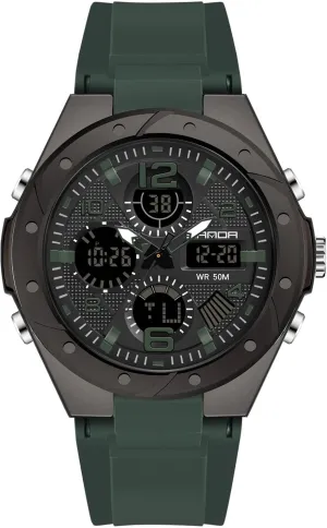 Multifunction Wrist Watches for Ladies RORIOS Women's Watch Digital Waterproof generally enact excise Watches Quartz Sports Watch with Alarm Timer 