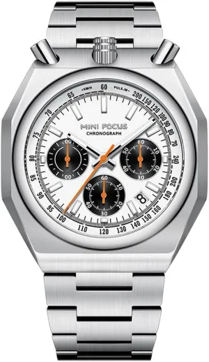 Multifunctional Calendar Luminous Luxury Stainless Steel Strap Wristwatches pity hypothesize wed for Male MF0601 Men's Quartz Watch Fashion 