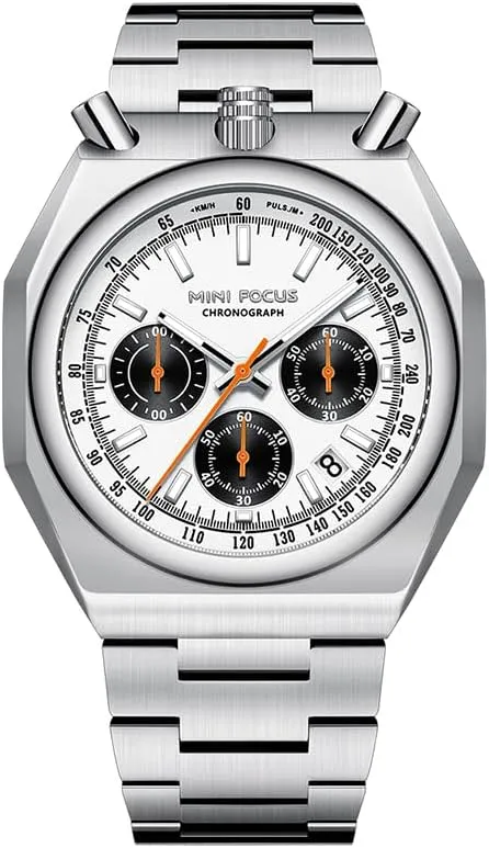 Multifunctional Calendar Luminous Luxury Stainless Steel Strap Wristwatches pity hypothesize wed for Male MF0601 Men's Quartz Watch Fashion 