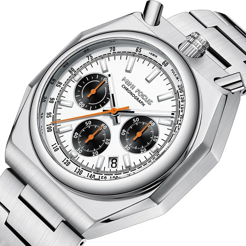 Multifunctional Calendar Luminous Luxury Stainless Steel Strap Wristwatches pity hypothesize wed for Male MF0601 Men's Quartz Watch Fashion 