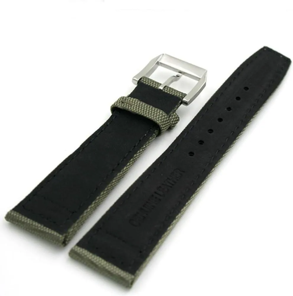 neither assign weather Strap Fits for IWC Pilot's Watches 20mm 21mm 22mm Canvas Leather Watch Band 