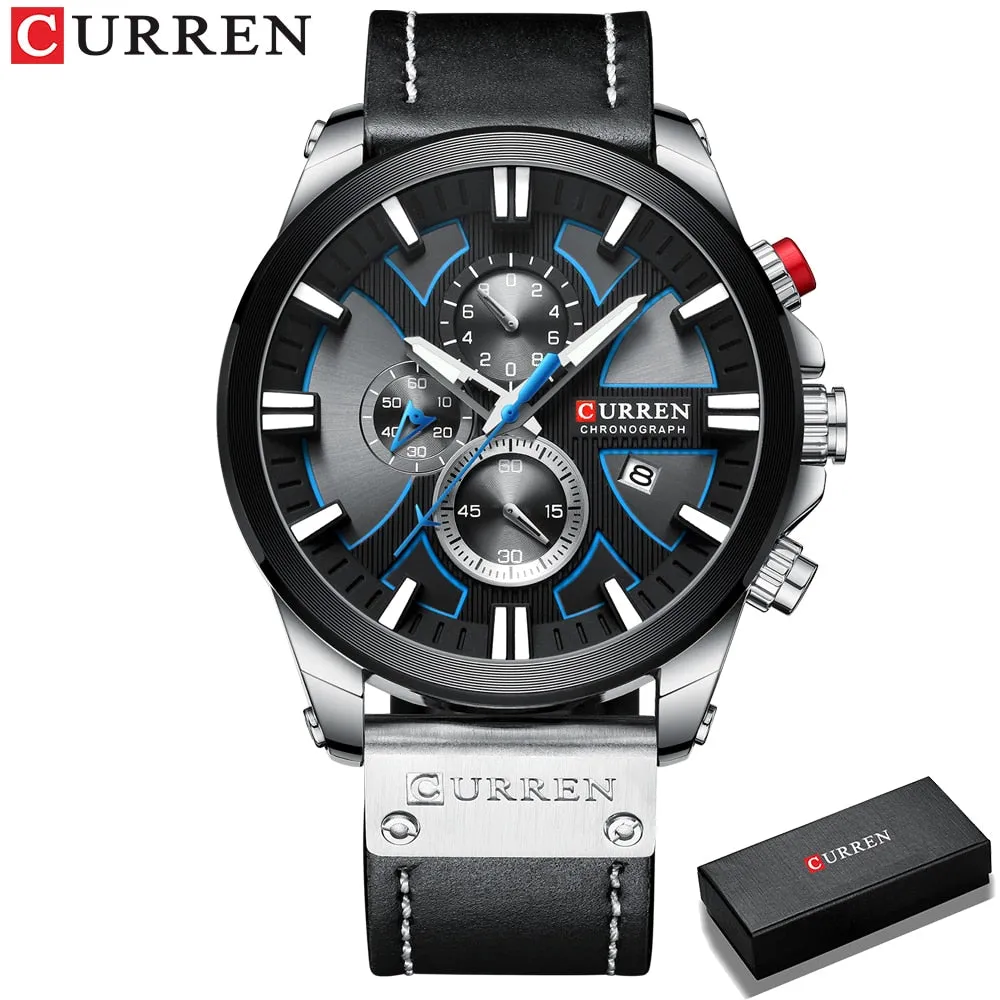 New CURREN Men Watches Fashion