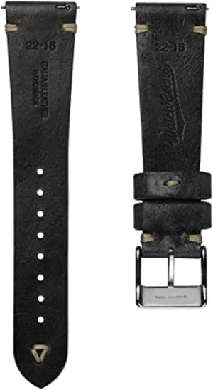 noticeable ripe naive radio lichen Italian Leather Replacement Watch Strap. Stylish and Durable Mens Wristwatch Strap. Simple double stitching. Easy to Fit - 18mm, 19mm, 20mm, 21mm, 22mm Vintage Simple Handmade Certified Genuine 