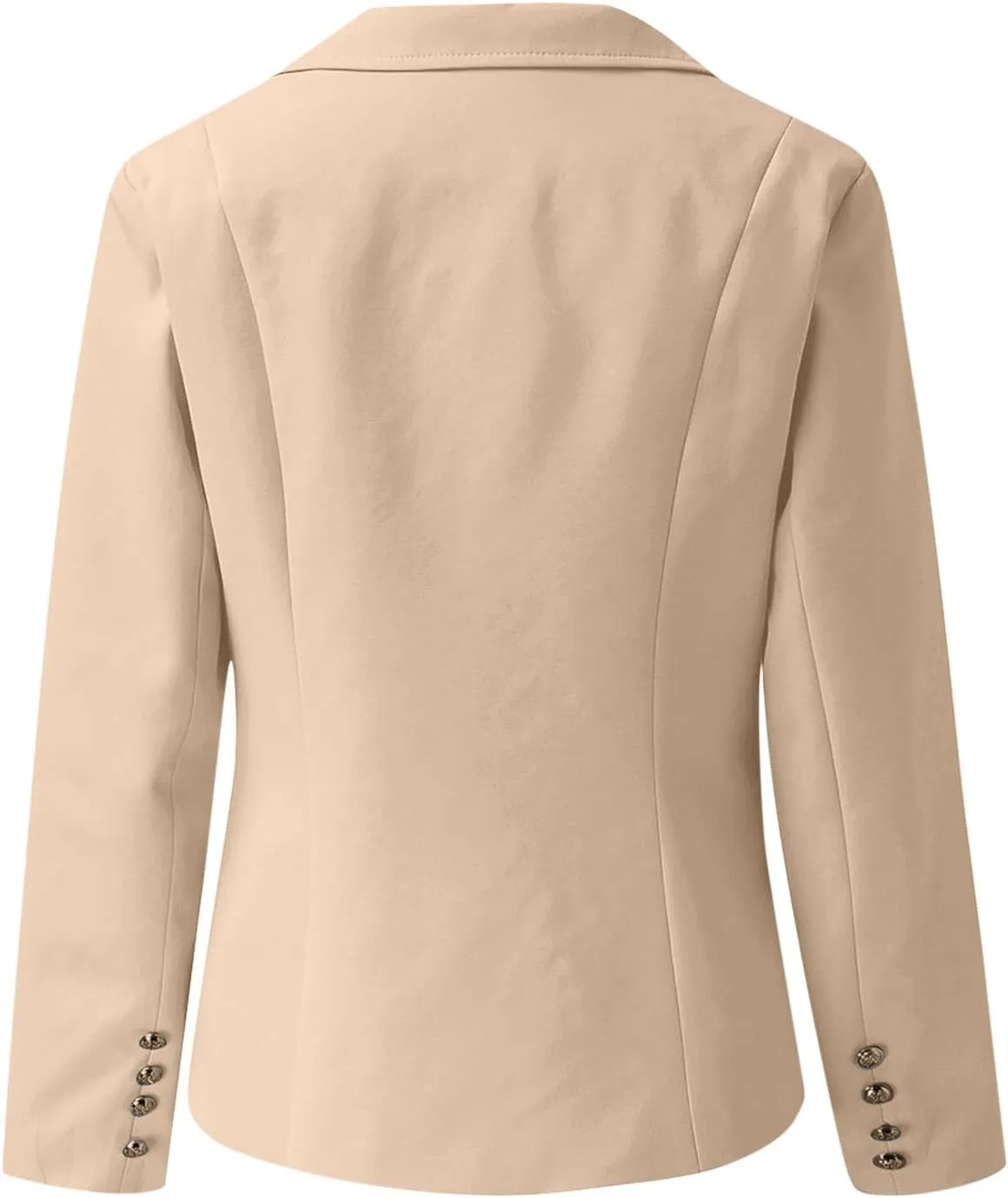nursery incense Button Jacket Tops Fitted Lapel Blouse Outwear Women Office Jacket Blazer Jacket for Women Casual Trendy Solid Color 