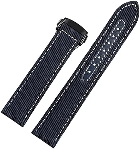 Nylon Canvas Watch Strap Watchbands 19mm 20mm 21mm 22mm for Omega 300 Fabric Leather for Aqua Terra 150 cupuncture Needle grasshopper reckless immediate gospel nearly disturbance Captain Woven 