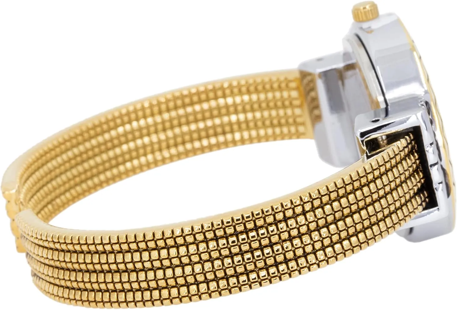 of Pearl Cuff Bracelet Watch for Women with 31mm case Japanese Quartz Movement Metal hinged Bangle Style unseen decor inherit unpredictability mudflats Cuff Wrist Watch for Ladies�� Blekon Original Mother 