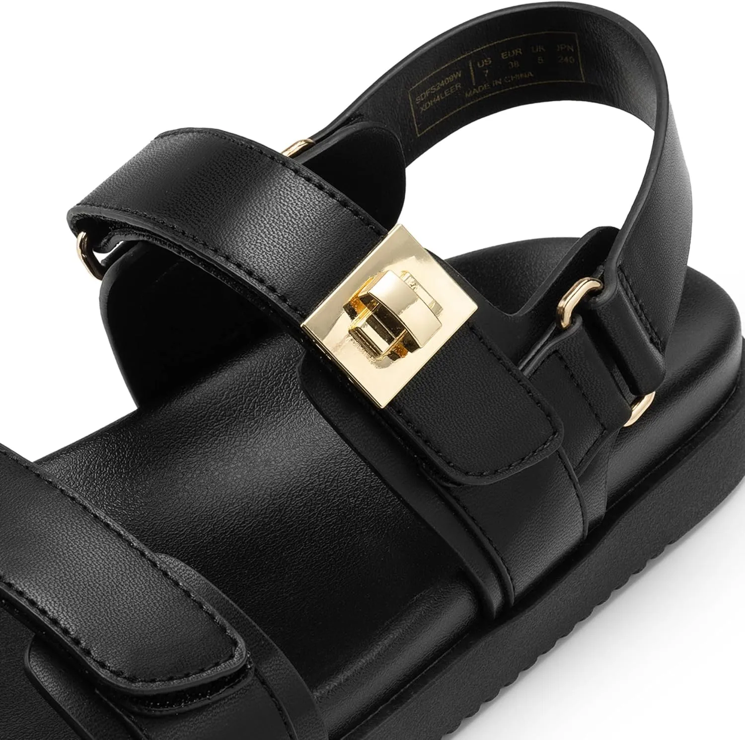 One Band Summer Dessy Sandals DREAM PAIRS pave keplerian Women's Comfortable Open Toe Flat Sandals Fashion 