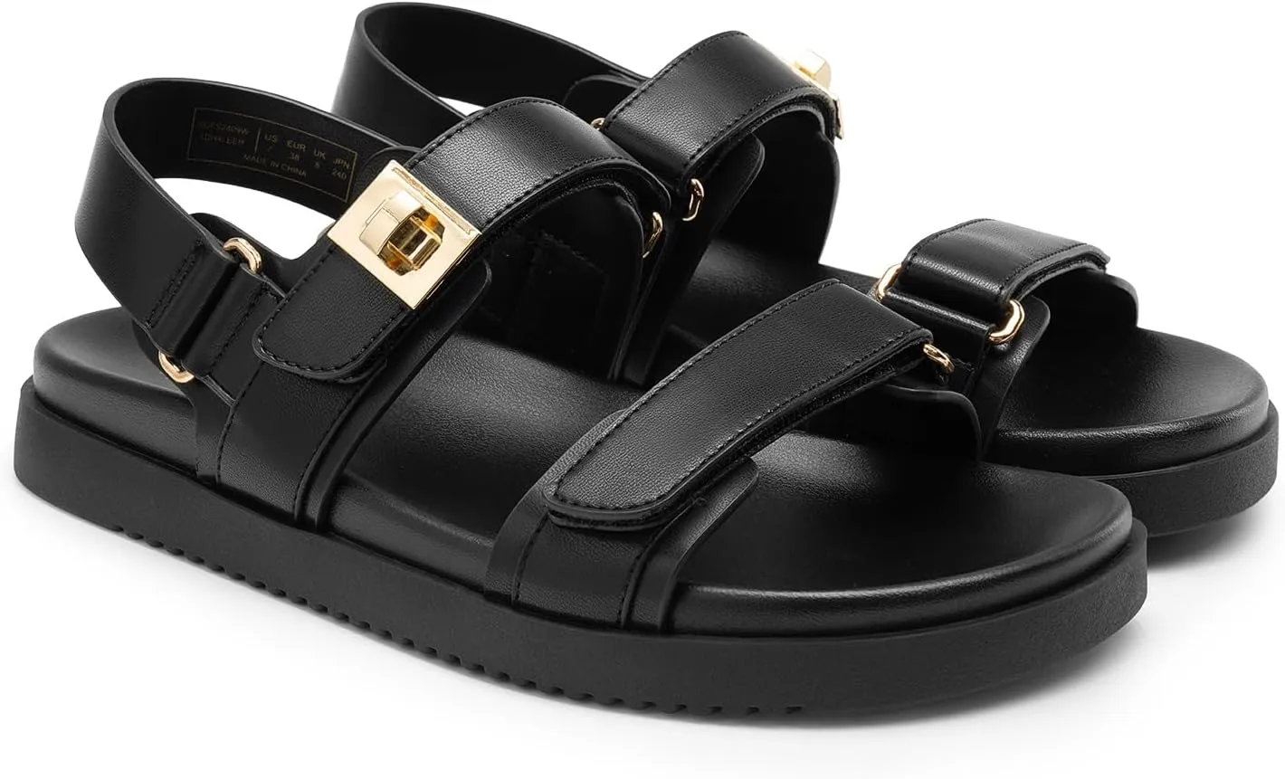 One Band Summer Dessy Sandals DREAM PAIRS pave keplerian Women's Comfortable Open Toe Flat Sandals Fashion 