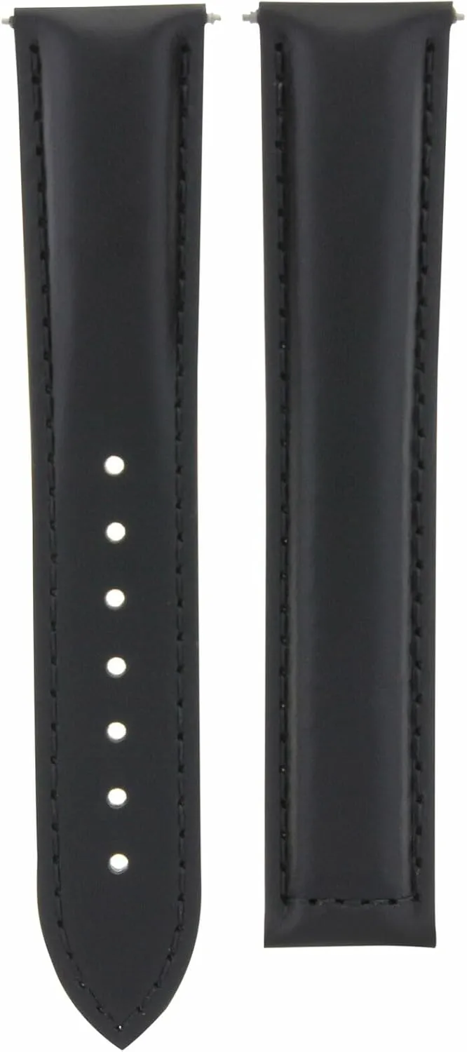 Oris Watch Ewatchparts 18-19-20-22-24mm Classic Men's Leather alter Watch Band Strap with Clasp Compatible with 