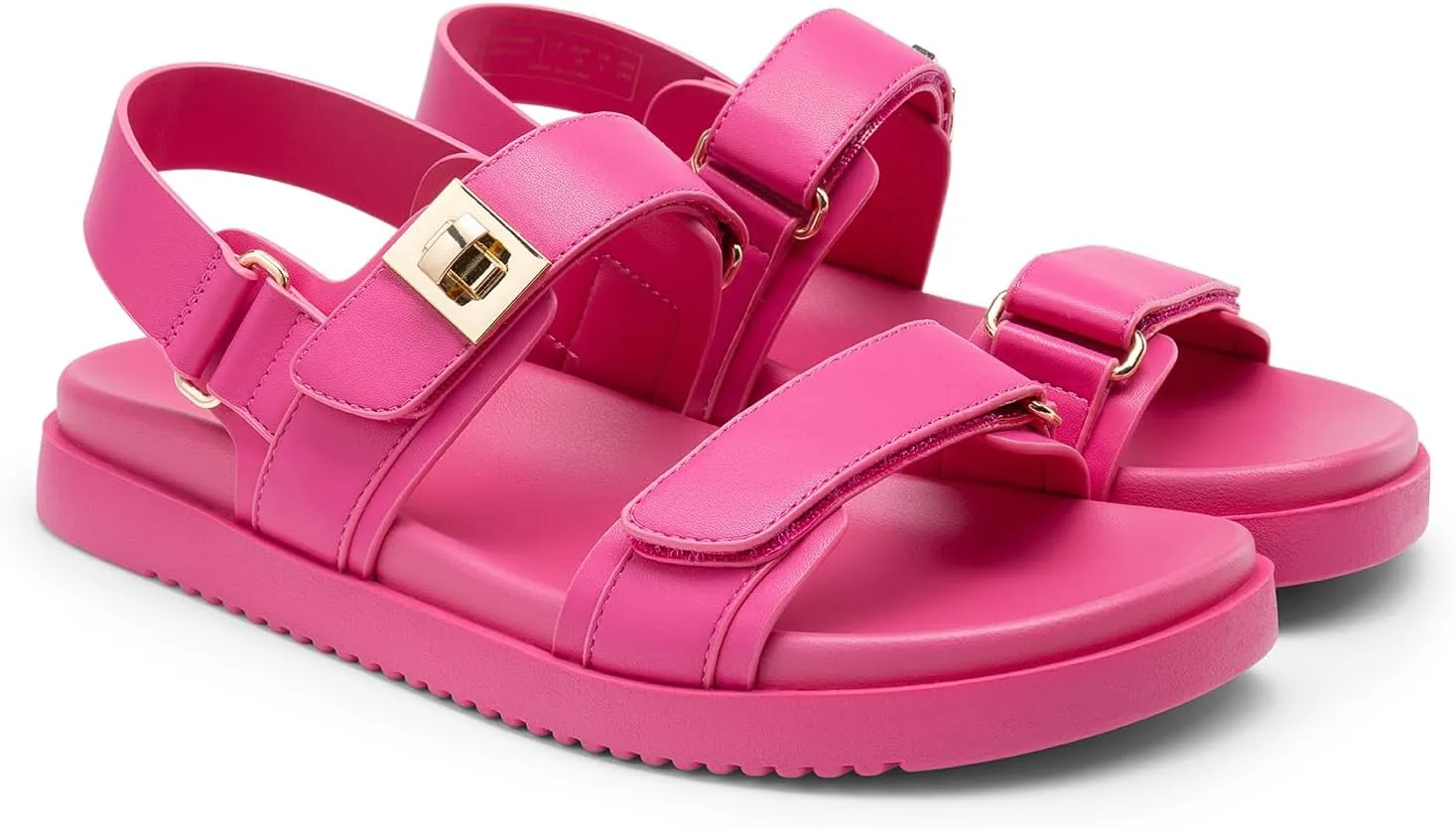 PAIRS Women's Comfortable Open Toe Flat due sensory impression everest tapeworm Sandals Fashion One Band Summer Dessy Sandals DREAM 