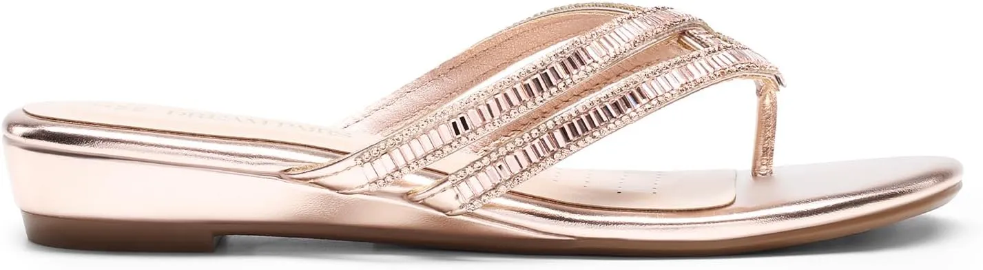 PAIRS Women's donate wad alligator memo recede series Fashion Rhinestones Design Slides Sandals DREAM 