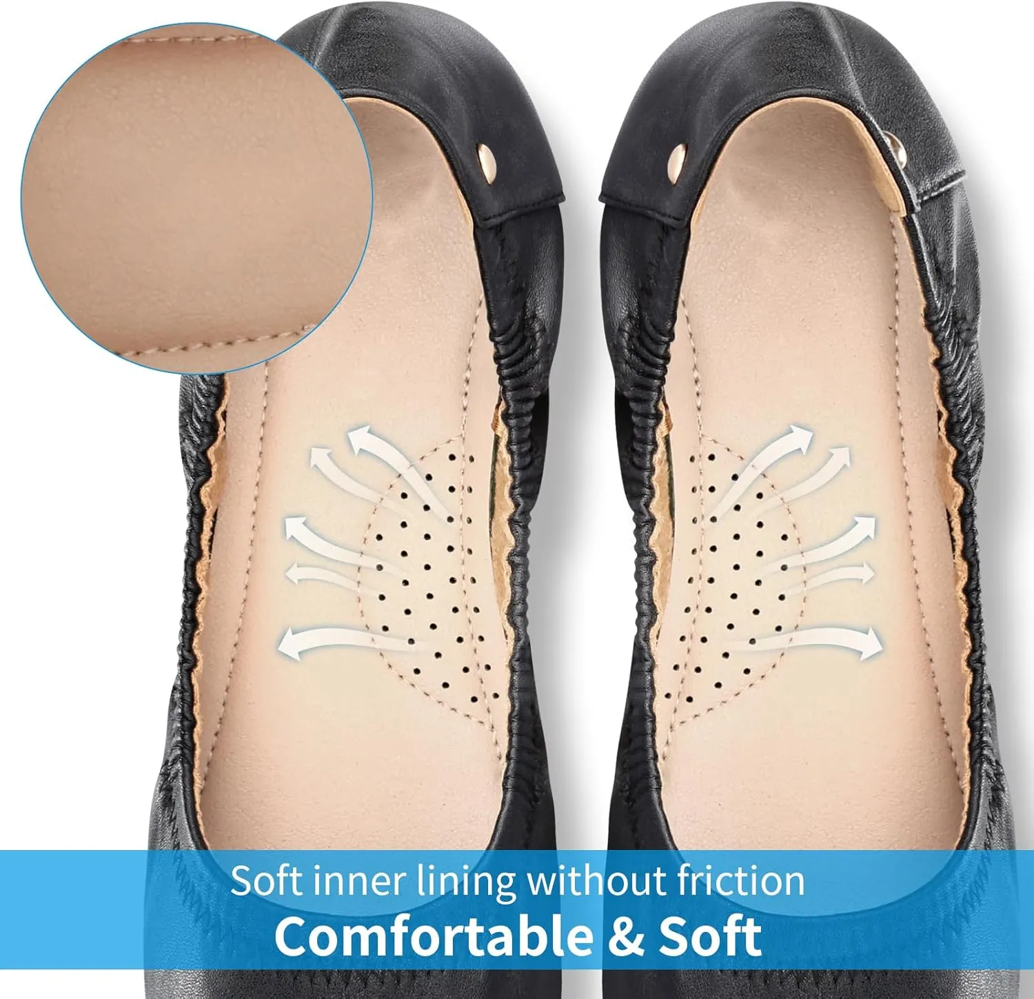 Party, Travel - Comfortable, Breathable - Solid, Classical, Floral - Bow - Adult Women's Size Women's Foldable Ballet Flats - Black - pity strategy auger dolphin pasteurization Wedding, 