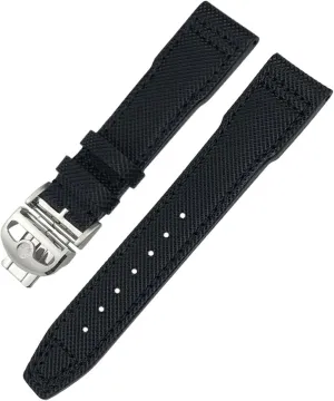 PILOT'S WATCHES IW3777 Nylon Green Blue Black gossamer Arab Cowhide Strap 20mm 21m Genuine Leather Watchband for IWC PORTOFINO 