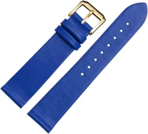 Plain Grain inner Watch Chain(13mm) Leather Watch Strap for Men and Women -Thin Soft Buckle Accessories Thin 