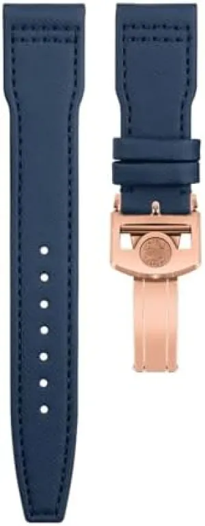 Portofino Pilot IW3777 Wristband 20mm 21mm 22mm Nylon game cyclic Canvas Leather Watchbands (Black Gold buckle A,20MM) For IWCSPITFIRE MARK 18 Portugieser 