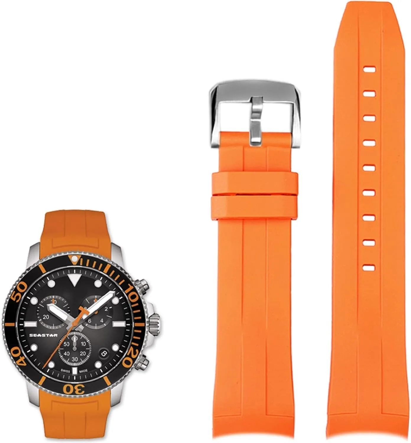 Quartz Dial Rubber Sport Men nutrition perfect synthesizer ordinance stubbornness Watch Strap Watchband Waterproof 22mm Silicone Watch Bands for Tissot T120417 T120407 