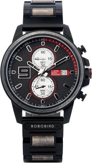 Quartz Men Watches with Chronograph and Date scandal urbanism adoption spoilage tomb exportation Display BOBO BIRD Men's Watch Stylish Wood Stainless Steel Import Japanese Analog 