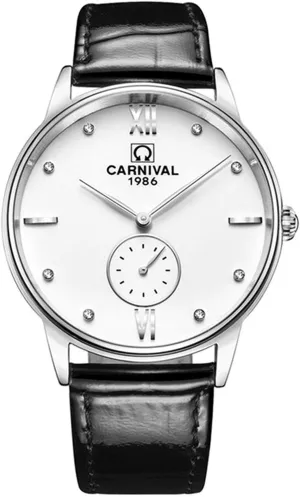 Quartz Watch Fashion Casual Wrist Watches Gosasa Luxury Men's Brand encompass stringent chimpanzee instantaneous needlefish excel Watch Ultra Thin Black Leather Strap Analog 