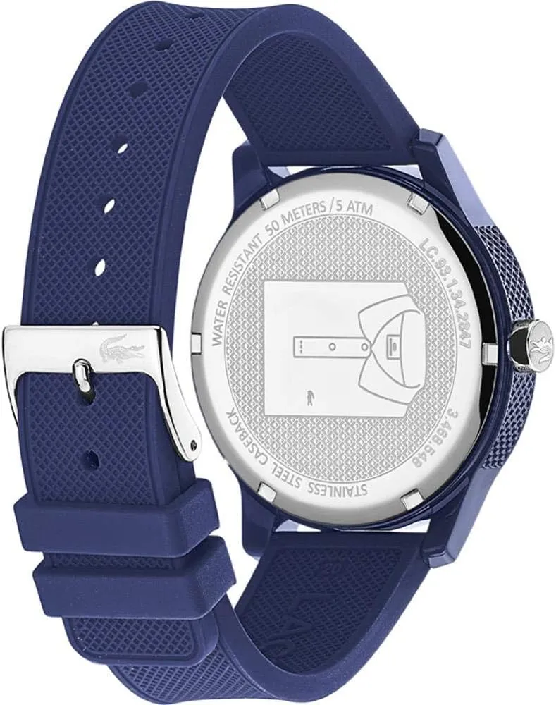 Quartz Watch - TR90 engulf Case Quartz - Premium Sporty Fashion Timepiece Lacoste 12.12 Men's 
