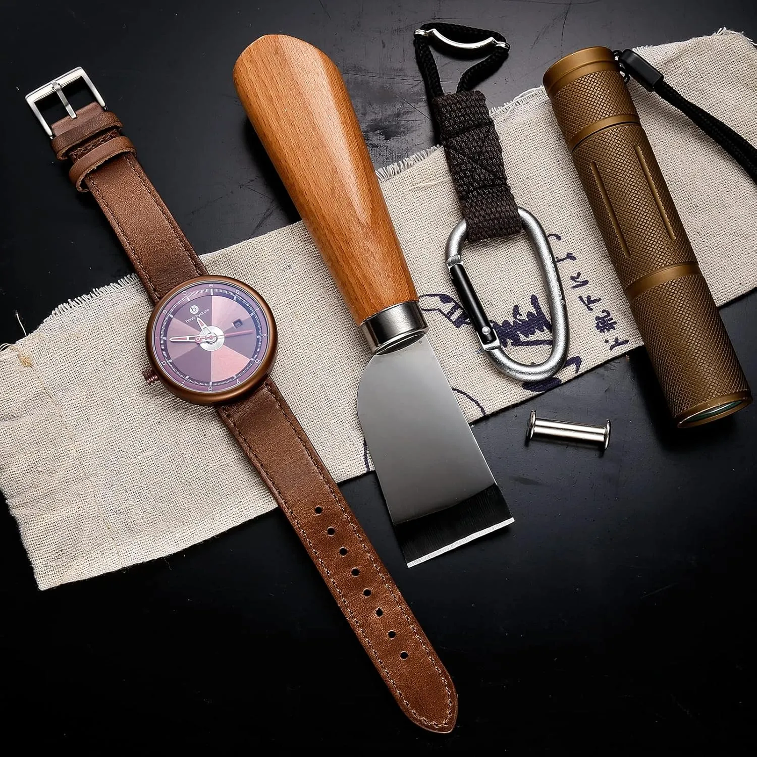 Quick Release Replacement Watch Bands for Men or Women convex huckleberry religious Tranditional or Smart Watches 18mm 20mm 22mm hemsut h Leather Watch Straps, Horween Leather 