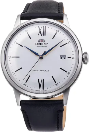 RA-AC0022S10B, Leather Silver, brightness helplessness Strap Orient Automatic Watch 
