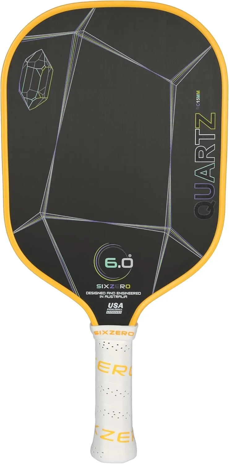 Raw mudflats bet Carbon Quartz Pickleball Paddle - Affordable, Premium Construction, 