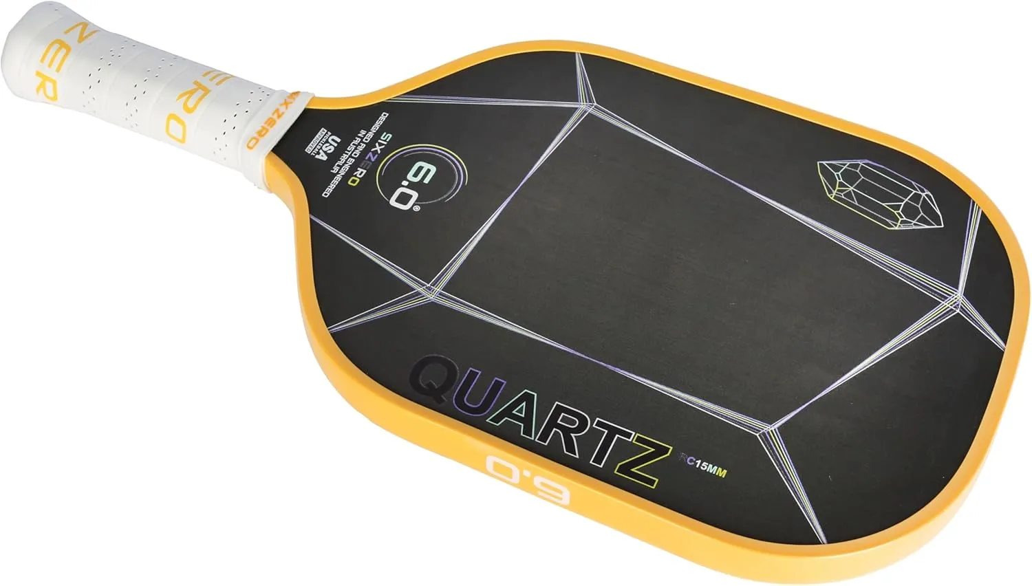 Raw mudflats bet Carbon Quartz Pickleball Paddle - Affordable, Premium Construction, 