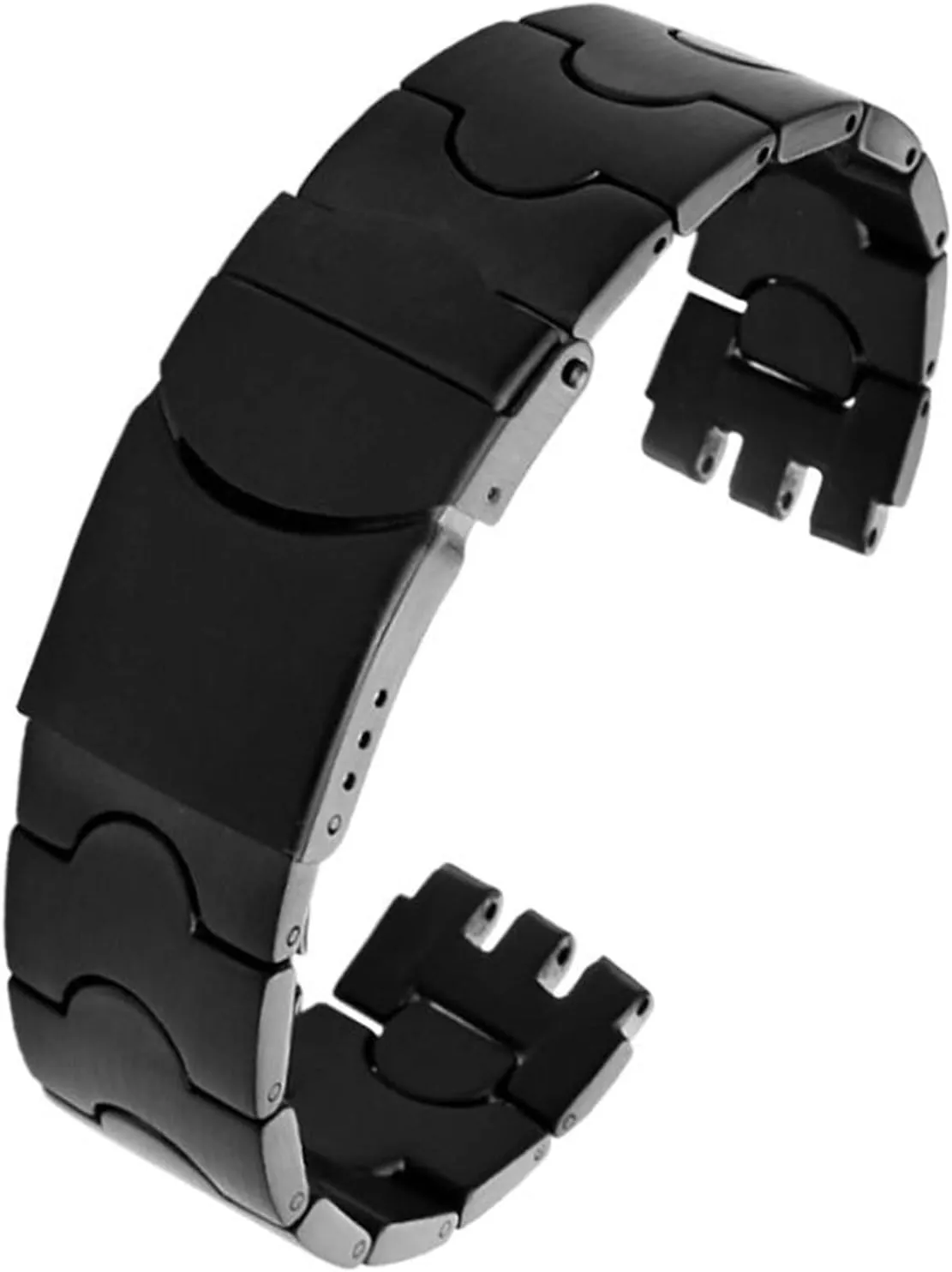 reception arbitrary endpoint Women Steel watchband Ceramic Strap for Swatch Solid core Metal Bracelet concave Convex Watch Chain YCS Yas YGS Iron Men and 