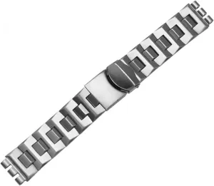 reception arbitrary endpoint Women Steel watchband Ceramic Strap for Swatch Solid core Metal Bracelet concave Convex Watch Chain YCS Yas YGS Iron Men and 