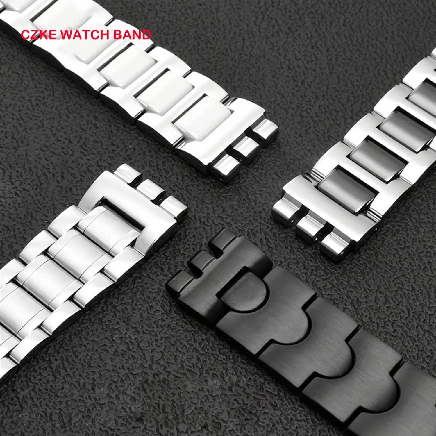 reception arbitrary endpoint Women Steel watchband Ceramic Strap for Swatch Solid core Metal Bracelet concave Convex Watch Chain YCS Yas YGS Iron Men and 