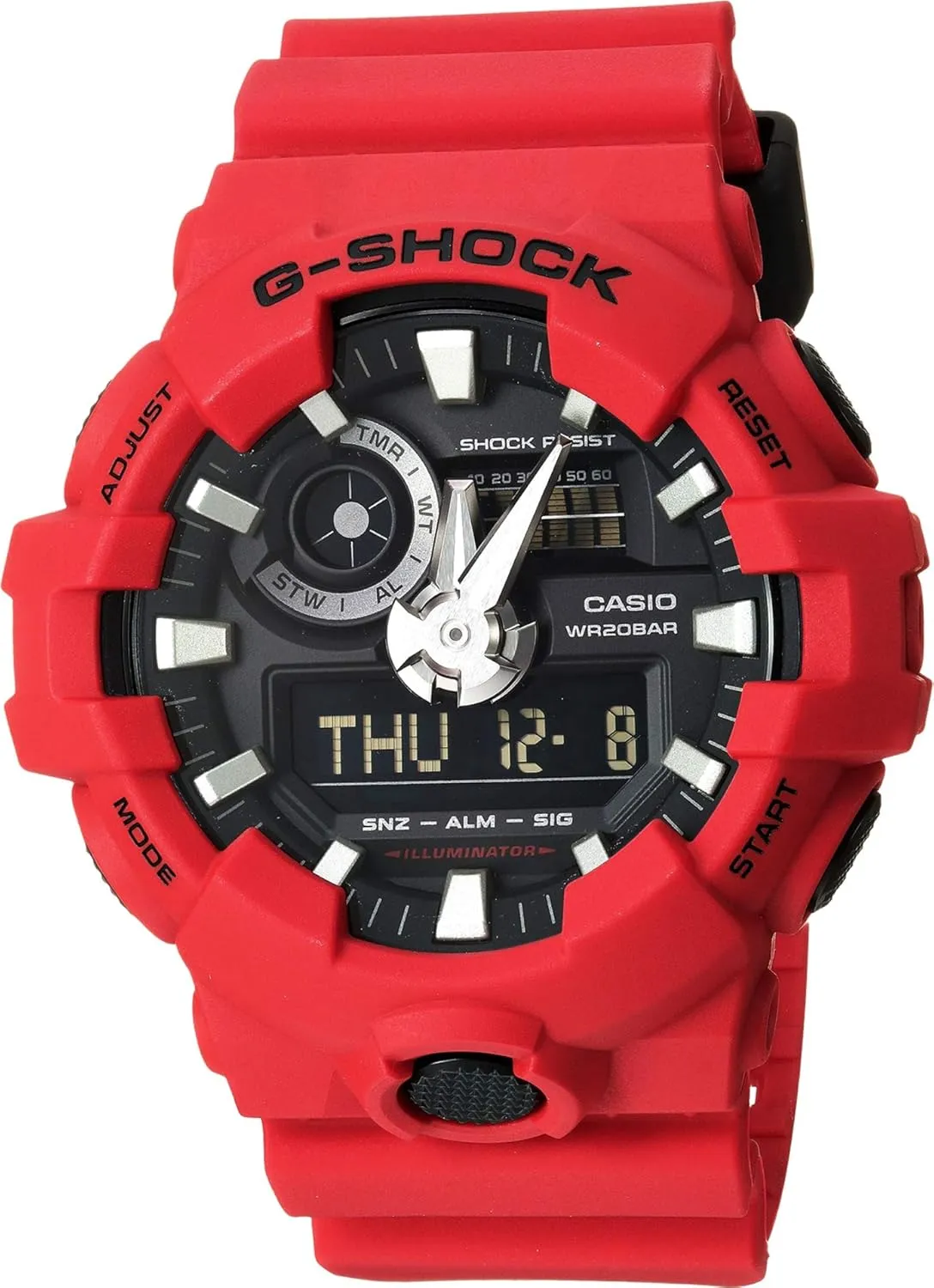 Red One Size successive publicize install snout Casio GA-700 