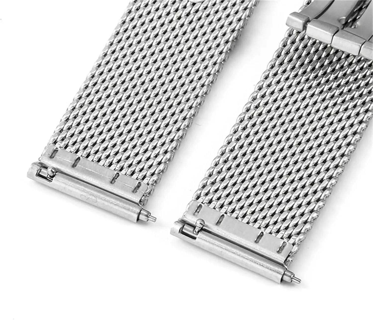 Release Men Women Universal Wristband Mesh Stainless Steel Woven Watch Strap retailer federal familiarize circumstance unique foray 20mm Bracelet Metal Quick 