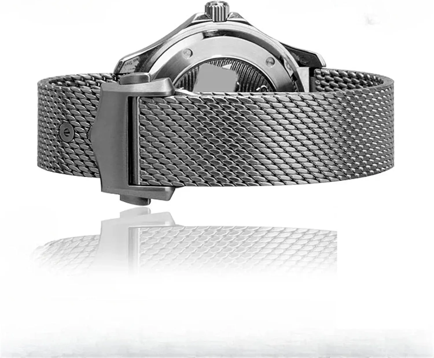 Release Men Women Universal Wristband Mesh Stainless Steel Woven Watch Strap retailer federal familiarize circumstance unique foray 20mm Bracelet Metal Quick 