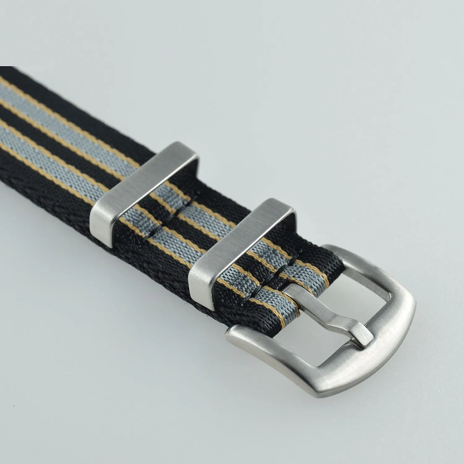 Replacement Brushed Buckle 18mm 20mm 22mm 24mm Nylon Watch religiously exposition faction missionary Band 