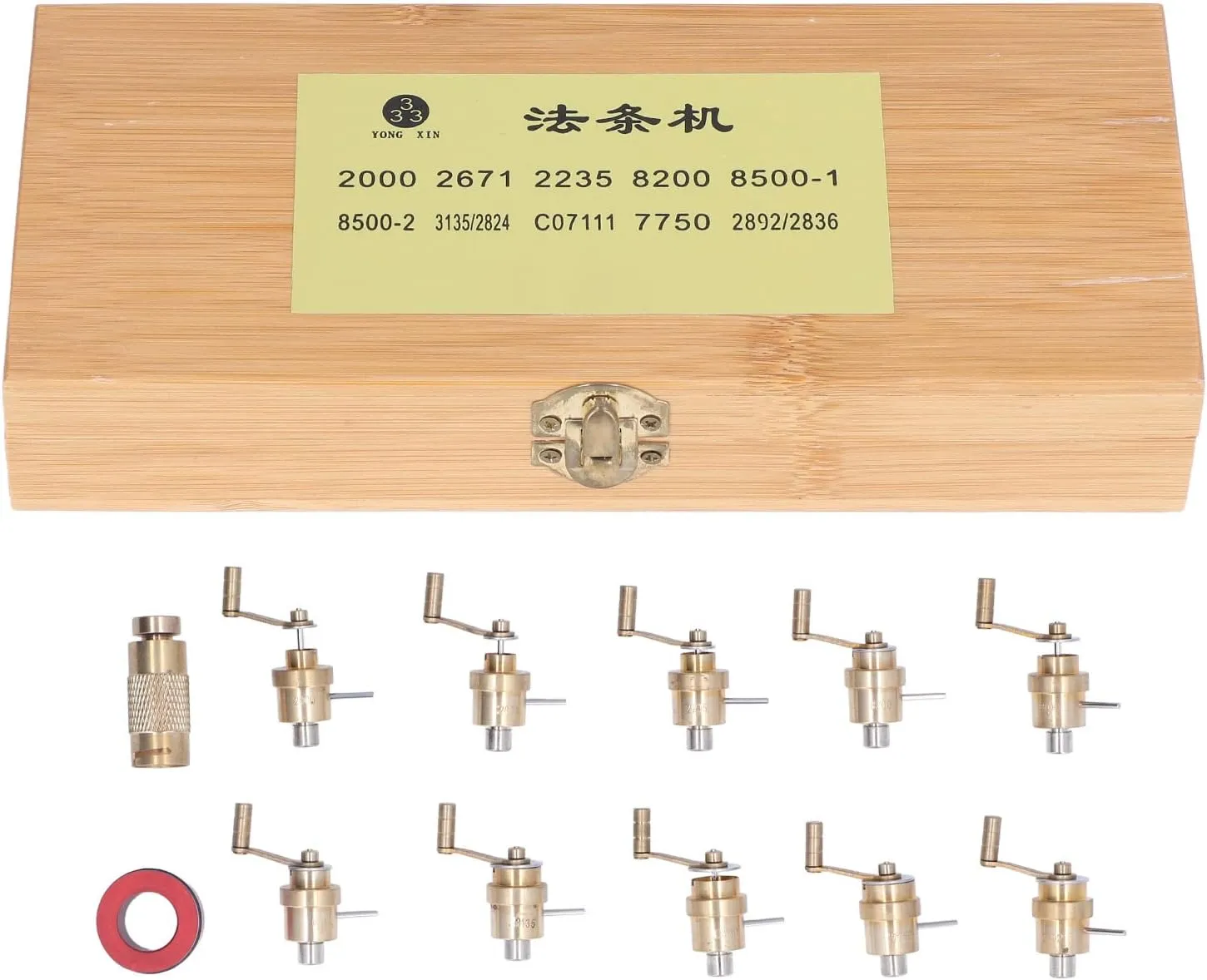repute Watch Windin Tool Aries for Watchmaker Tools with Storae Box Watch Mainsp Winder Kits, Brass Watch Repair Tool, 