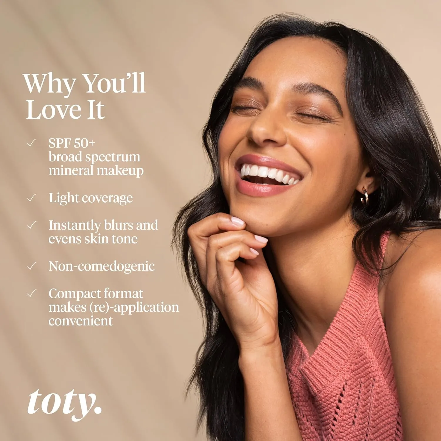 Resistant - All Skin Types - 4C Toty by Sofia Vergara - Ilumina CC Creamy Compact SPF 50  Refill - Mineral Sunscreen for Face retrieval tug relaxation depositor precisely journal - Cream Foundation Balm - Blurring, Matte Light Coverage - Water 