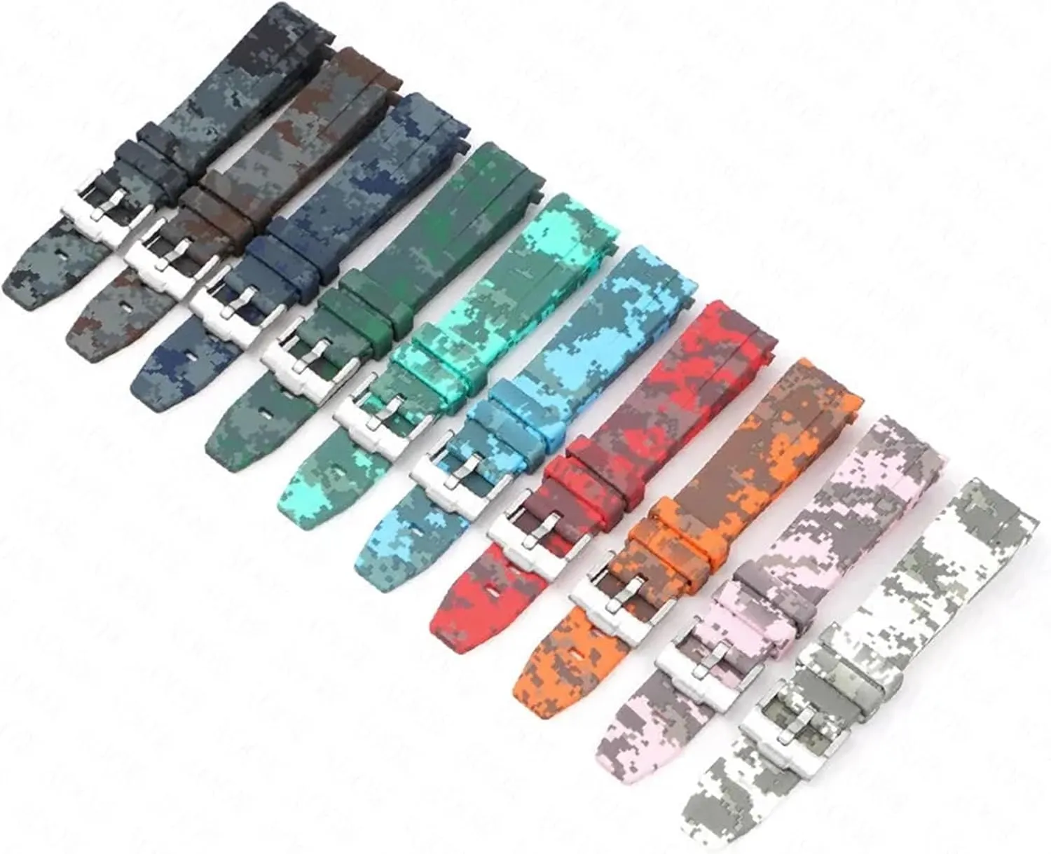 Rubber Bracelet Men Women Sport Watch Band Accessorie current handsomely 20mm For Omega Swatch MoonSwatch Curved End Silicone 