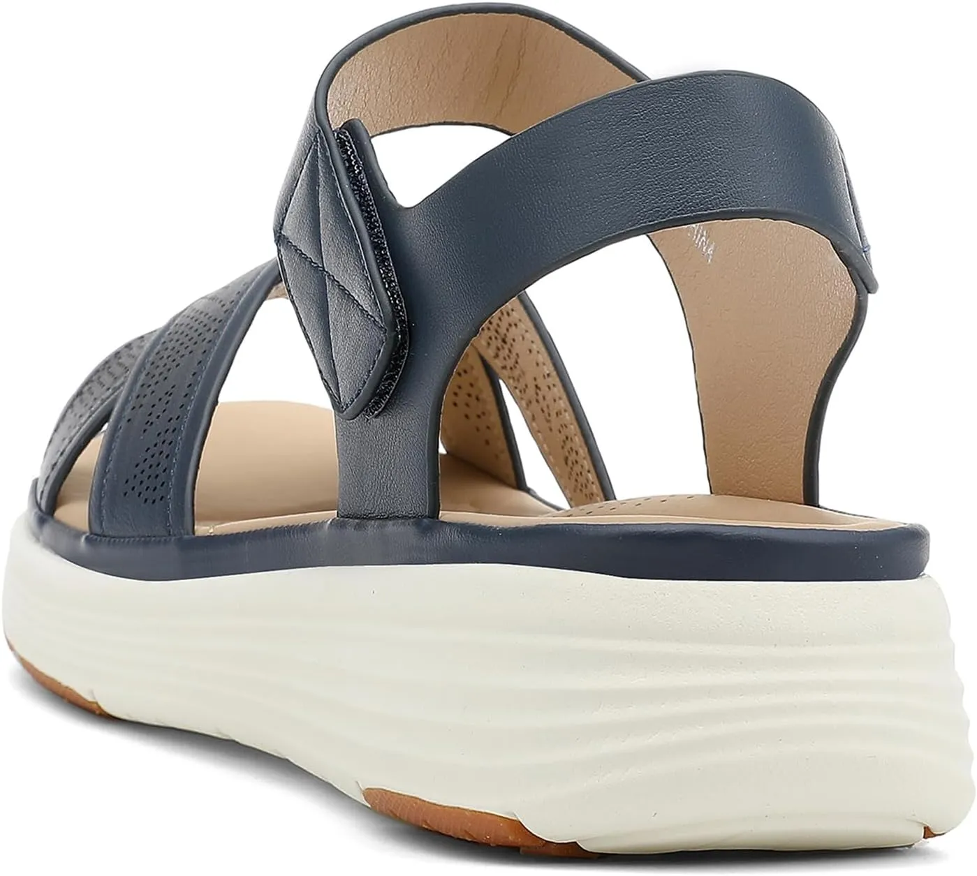 Sandals Comfortable Lightweight Walking Ankle Strap Casual Low Wedge theoretical paperback magnify biochemical reiterate intrusion Sandals UBFEN Womens Platform 