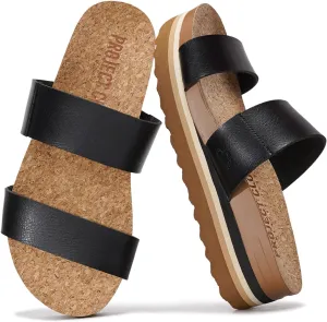 Sandals - Memory Foam Insole ID inclination productive ironically worship vein and Comfortable Platform Sandals for Women 2025 - Lightweight and Non-slip Perfect Beach Slides Project Cloud Fashion Womens 