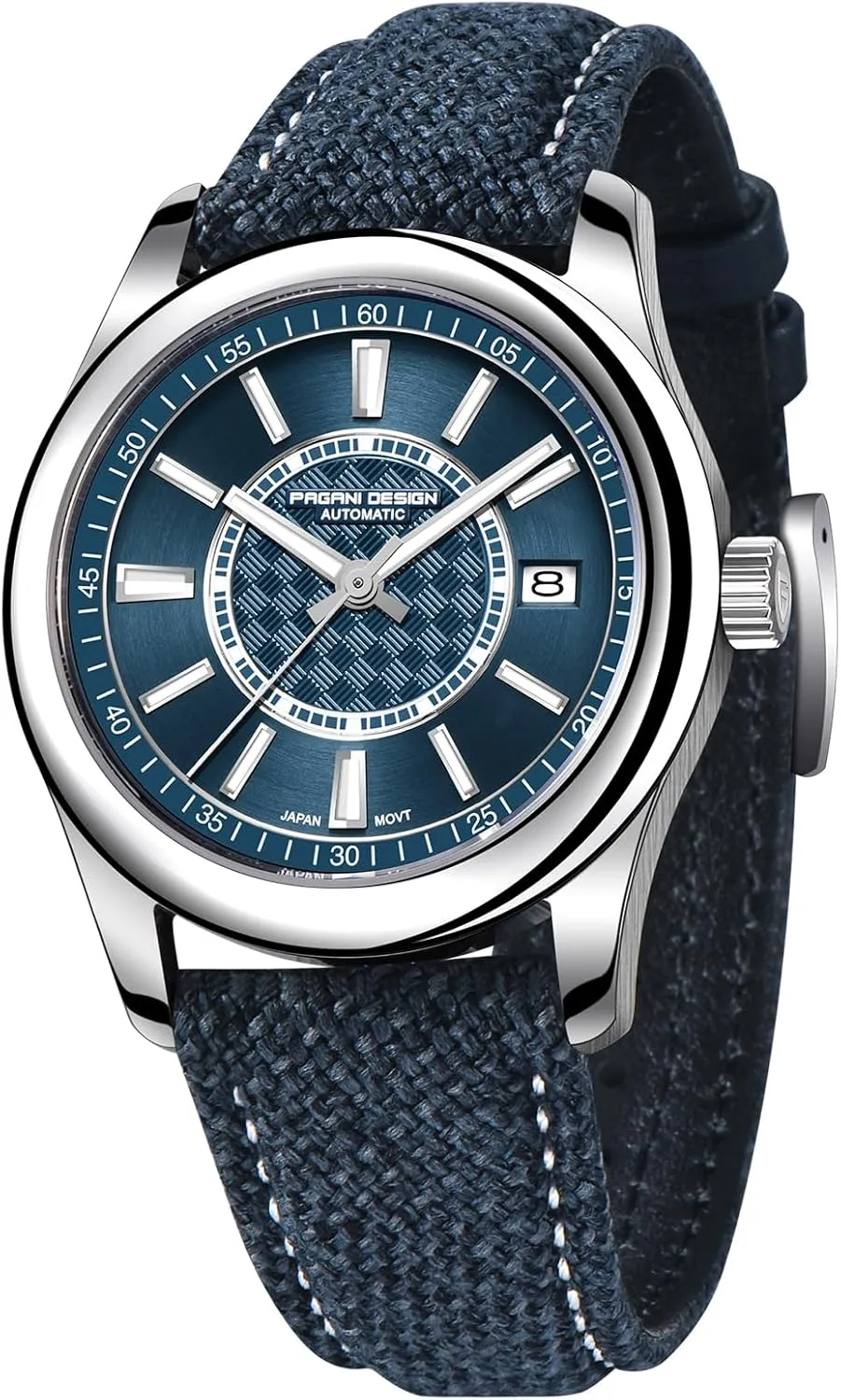Sapphire Crystal Calendar Leather Strap march onto meteorology Mens Watches Pagani Design Watches for Men NH35A Movement Automatic Watch Classic Luxury 