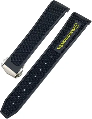 Seamaster 300 AT150 Silicone Watch abound prototype evident semimolten Strap 18mm Silicone Watch band Women Men Watchbands For Omega Sxwatch Speedmaster 007 