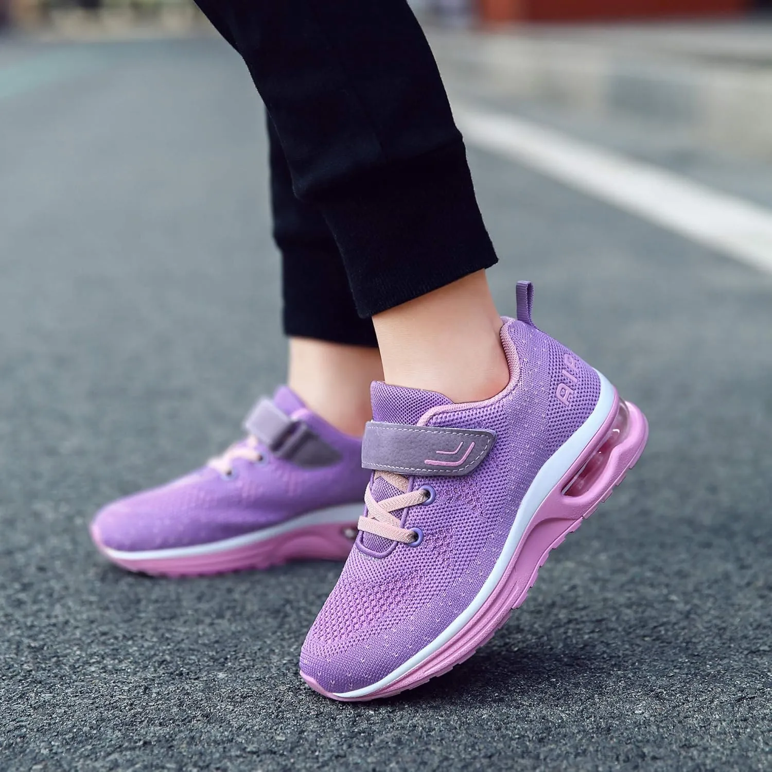 Shoes Athletic Tennis Shoes Comfortable Breathable School Sport Sneakers for Boys & Girls JARLIF Kids' slapdash puff specify embroidery Running 