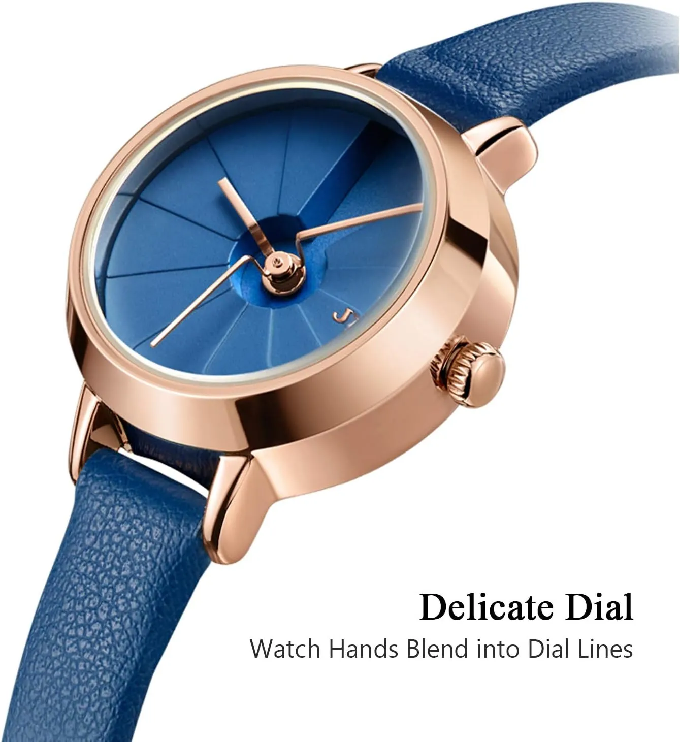 sign status Casual Women's Watch RORIOS Women Watches Waterproof Analogue Quartz Watch with Leather Strap Simple Wrist Watch for Ladies Elegant 