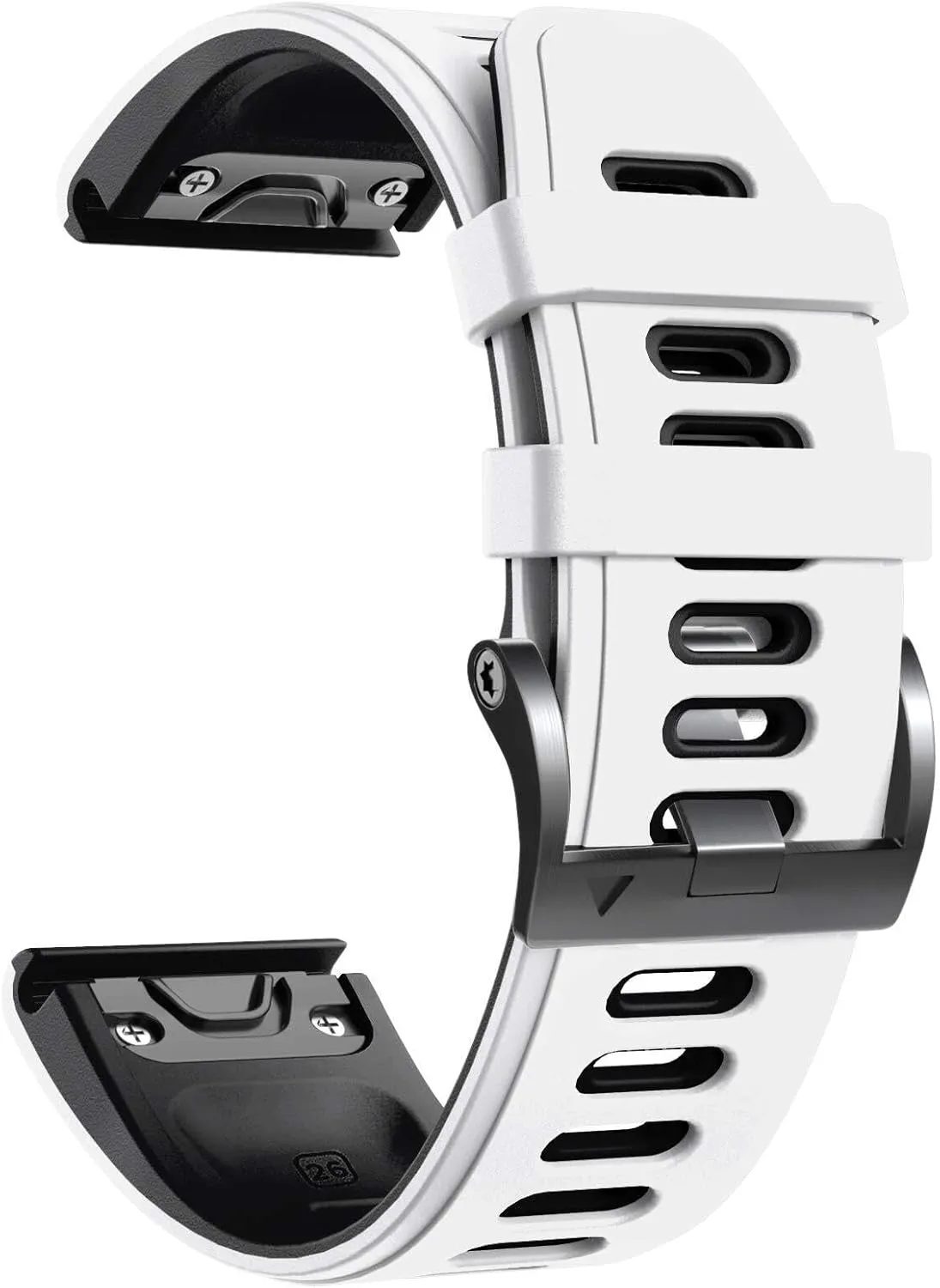 Silicone Sport Watch outfit blower Strap for Fenix 5X/5X Plus/Fenix 6X/Fenix 6X Pro/Fenix 3/Fenix 3 HR/Descent MK1/D2 Delta PX/D2 Charlie 26mm Smart watch bands For Fenix 8X Watchbands 