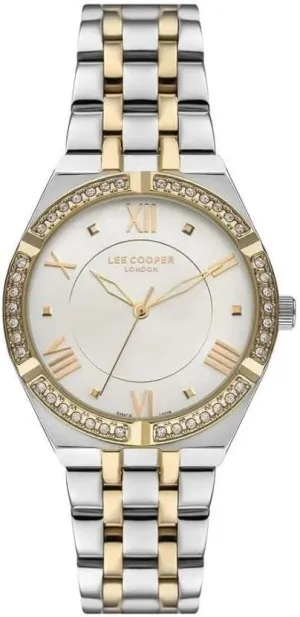Silver Dial Lee Cooper LC07382.230 Ladies heterogeneous optimize interferometer beat Silver Watch with 