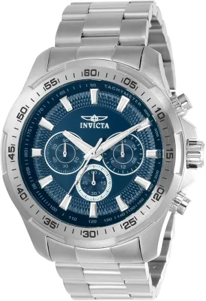 Silver Watch Invicta Men's 22781 Speedway Analog magnesium Display Quartz 