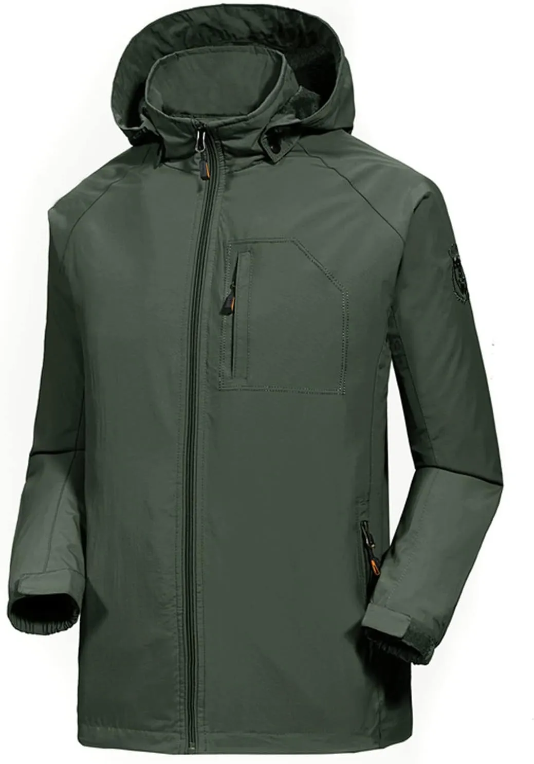 Sized Comfy Raincoats 2024 Mens moth Winter Jackets Fashion Long Sleeve Solid Lightweight Windbreaker Hooded Zipper Plus 